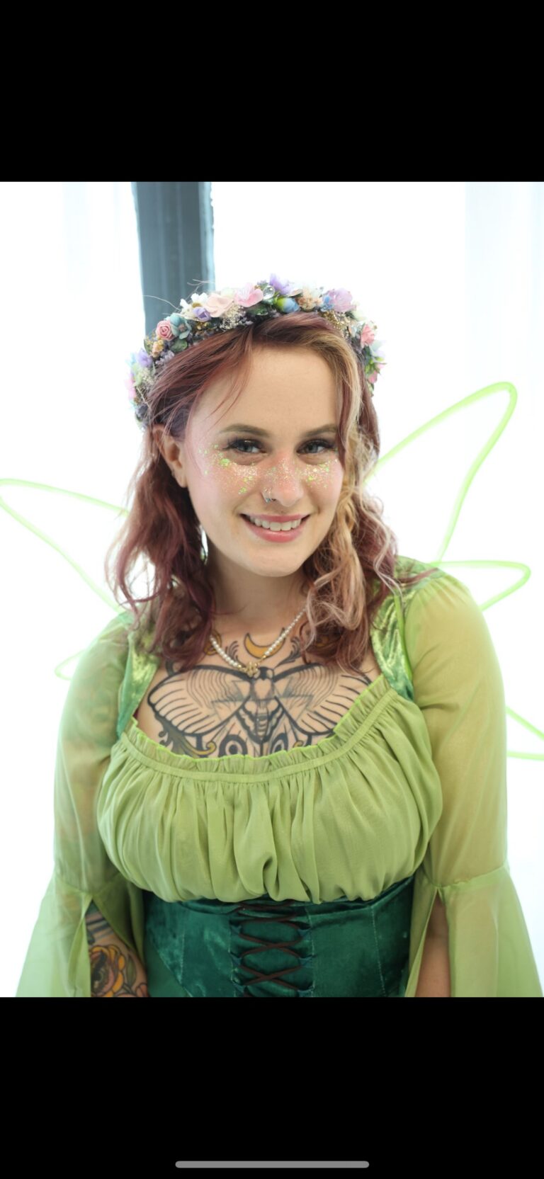 Fairy Party! (Face Paint + Balloons + Fairy Hair + Costume)